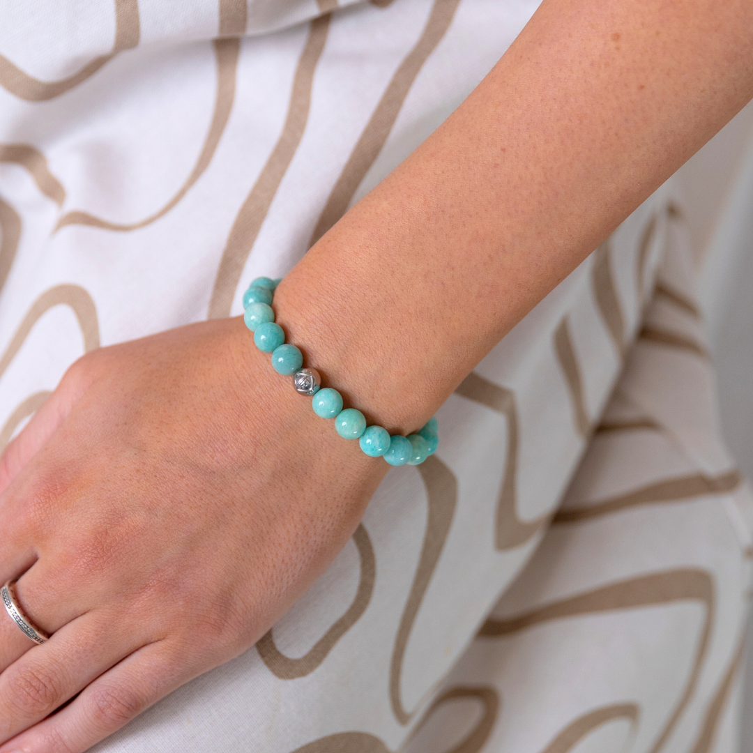 Amazonite Crystal Energy Bracelet Peace • Truth • Harmony