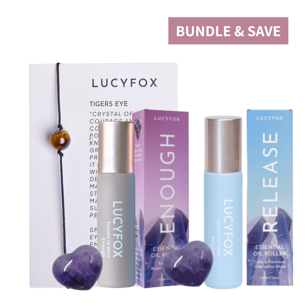 Freedom & Sleep Essential Oil Bundle + Free Crystal Bracelet