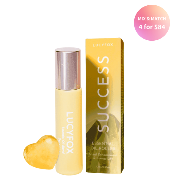 Mood Lift Clarity & Focus Success Blended Essential Oil Roller