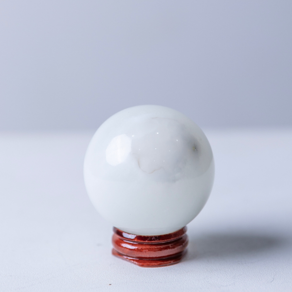 Afghan Jade Sphere Light Spiritual Support • Heart Energy • Inner Harmony