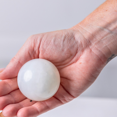 Afghan Jade Sphere Light Spiritual Support • Heart Energy • Inner Harmony