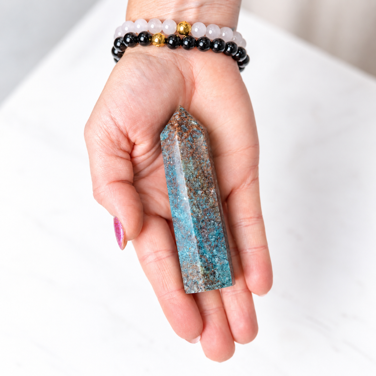 Kyanite Crystal Tower Truth • Clarity • Communication