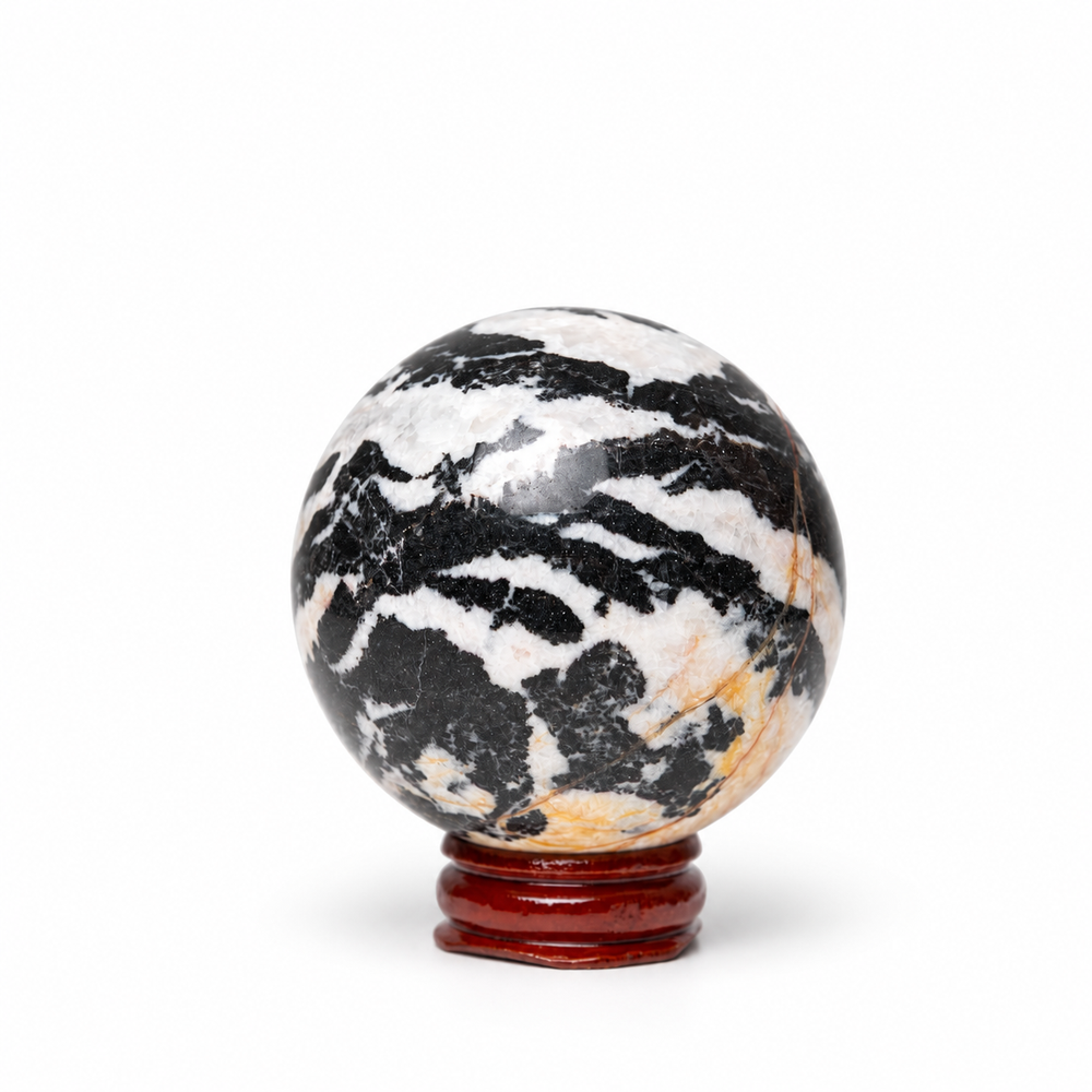 Zebra Jasper Sphere Balance • Motivation • Strength