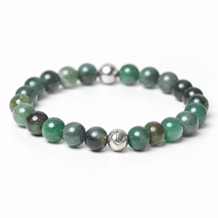 African Jade Crystal Energy Bracelet Growth • Balance • Renewal