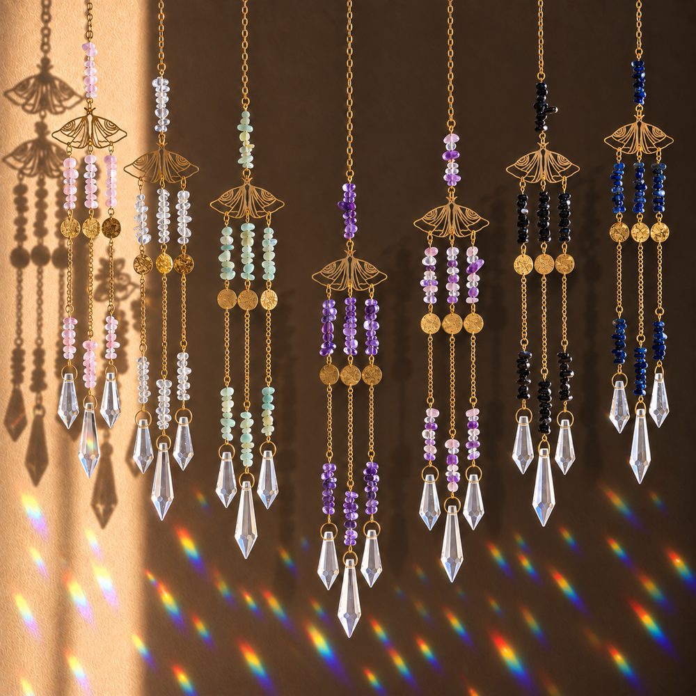 The 7 Days of Light Crystal Suncatcher Bundle