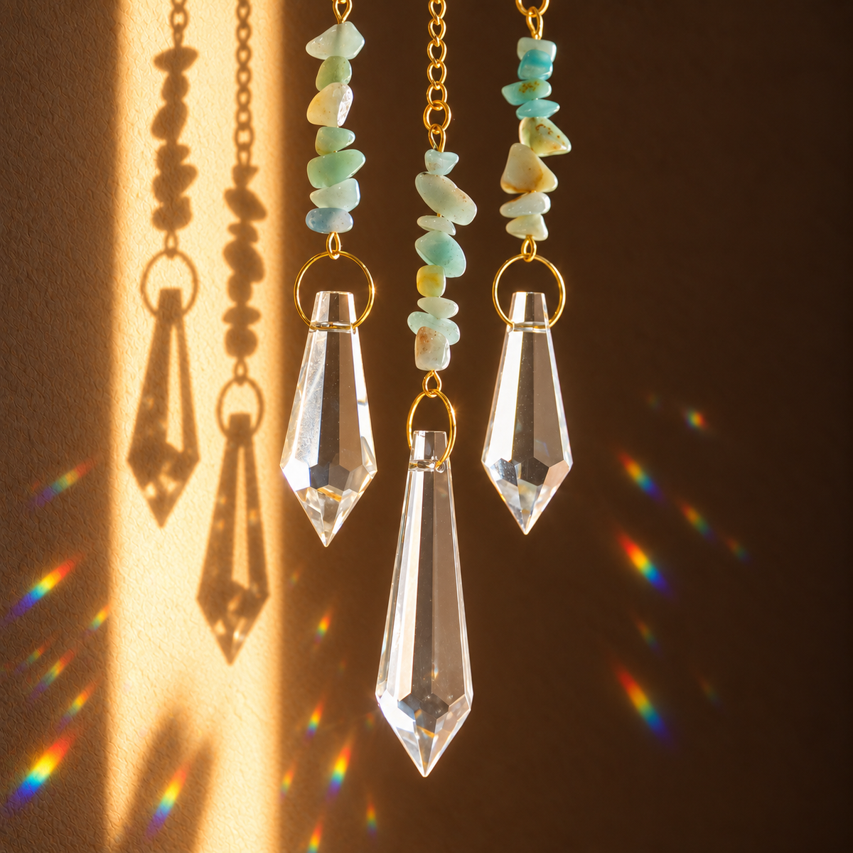 The 7 Days of Light Crystal Suncatcher Bundle
