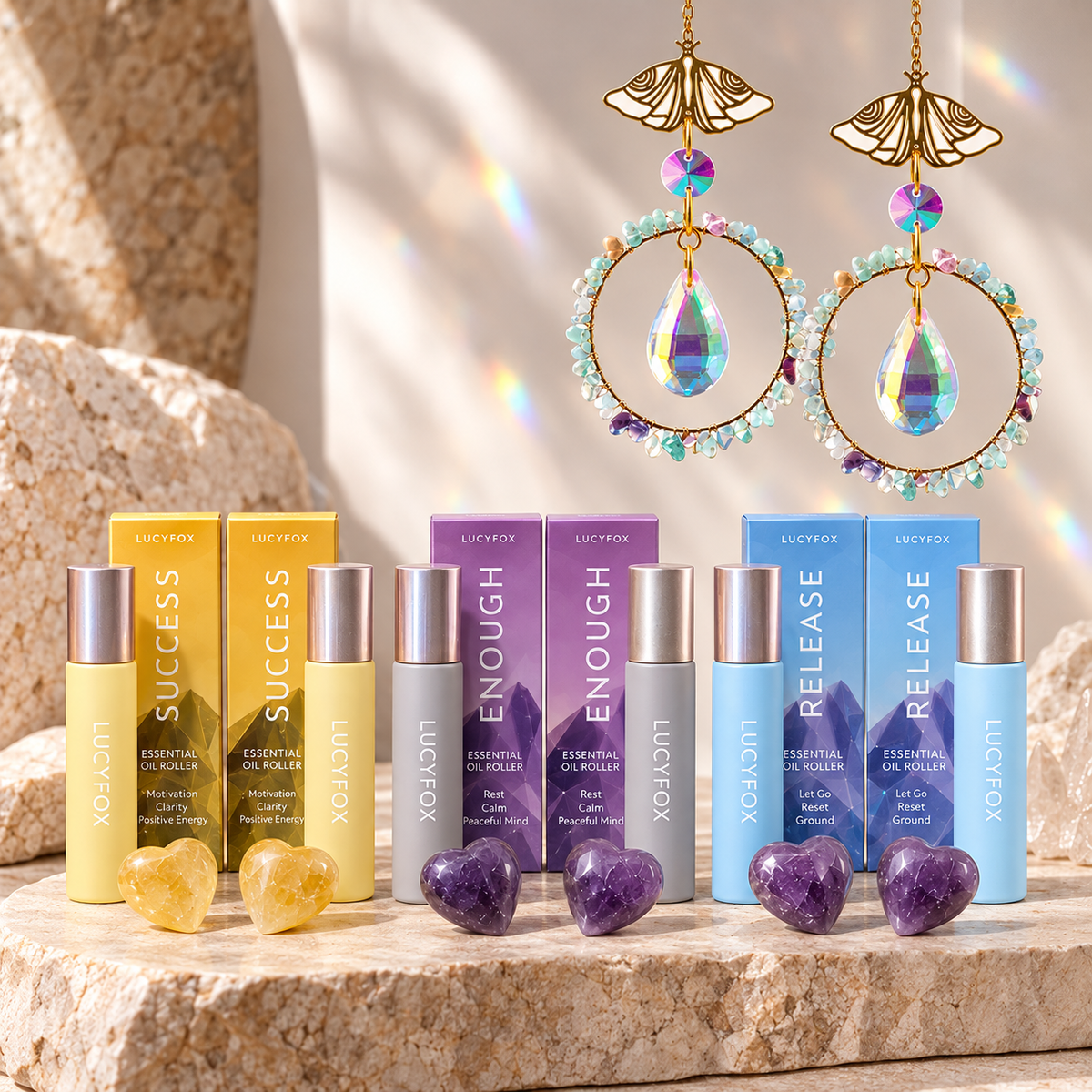 The Empowerment Duo Essential Oil Roller Bundle - Preorder