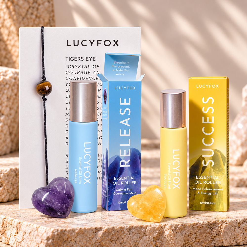 Focus & Freedom Essential Oil Bundle Free Tiger Eye Bracelet