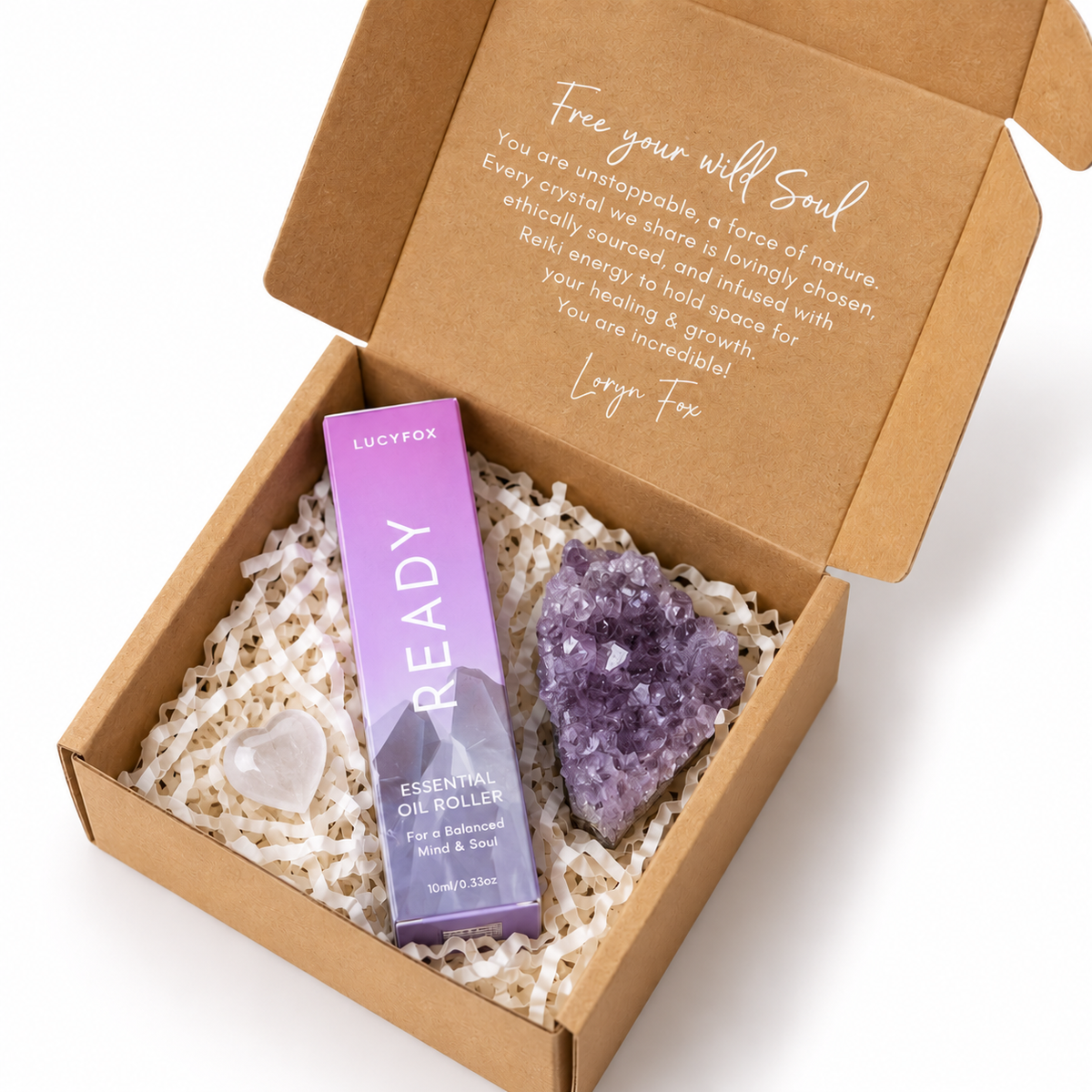 Ready Essential Oil Roller Gift Set Rest • Stillness • Calm
