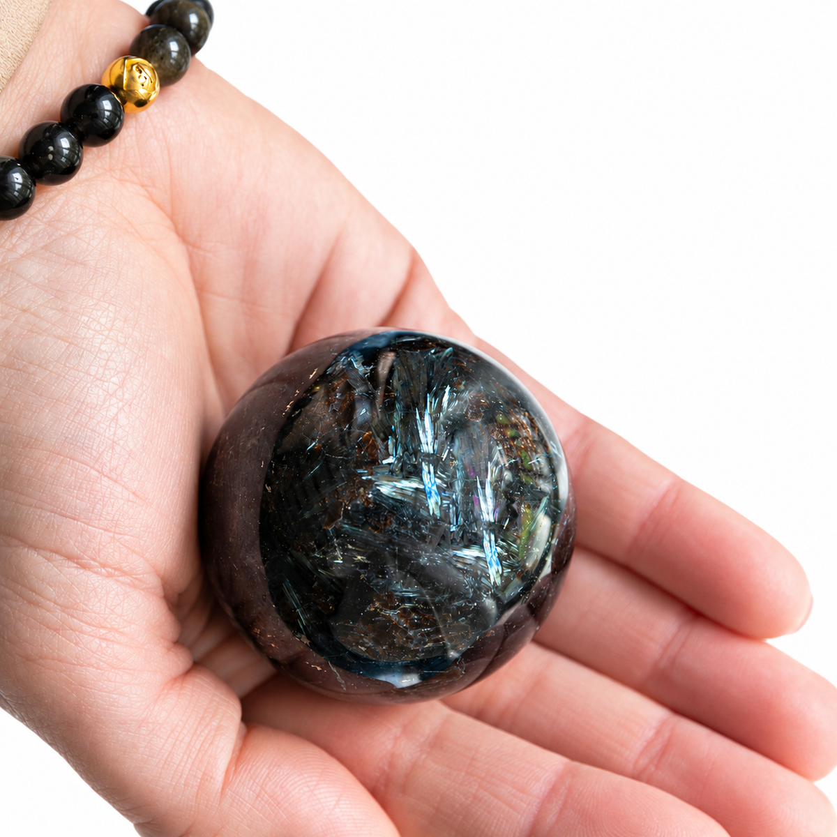 Astrophyllite Crystal Sphere Awakening • Transformation • Inner Truth