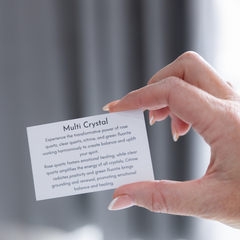 Cleopatra's Jewels suncatcher meaning card