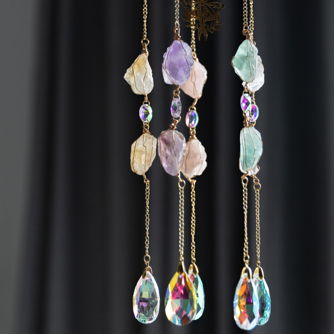 Cleopatra's Jewels Crystal Suncatchers Light · Love · Power