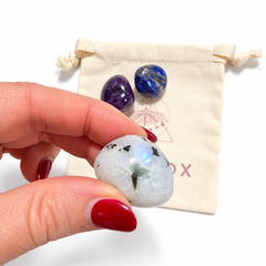 Stress & Worry Tumble Crystals Collection Calm • Grounding • Balance