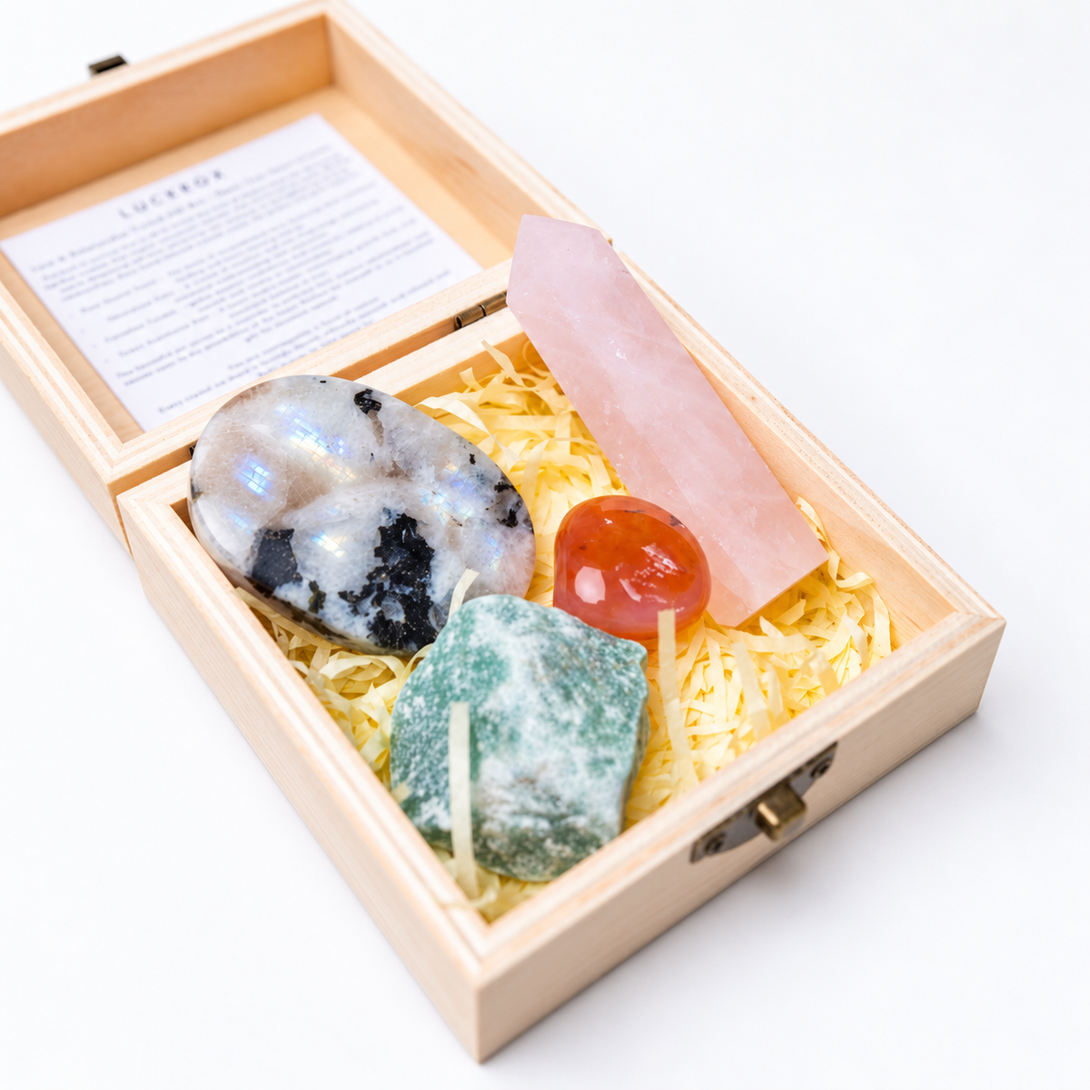 Love & Relationship Crystal Gift Box Love • Connection • Passion