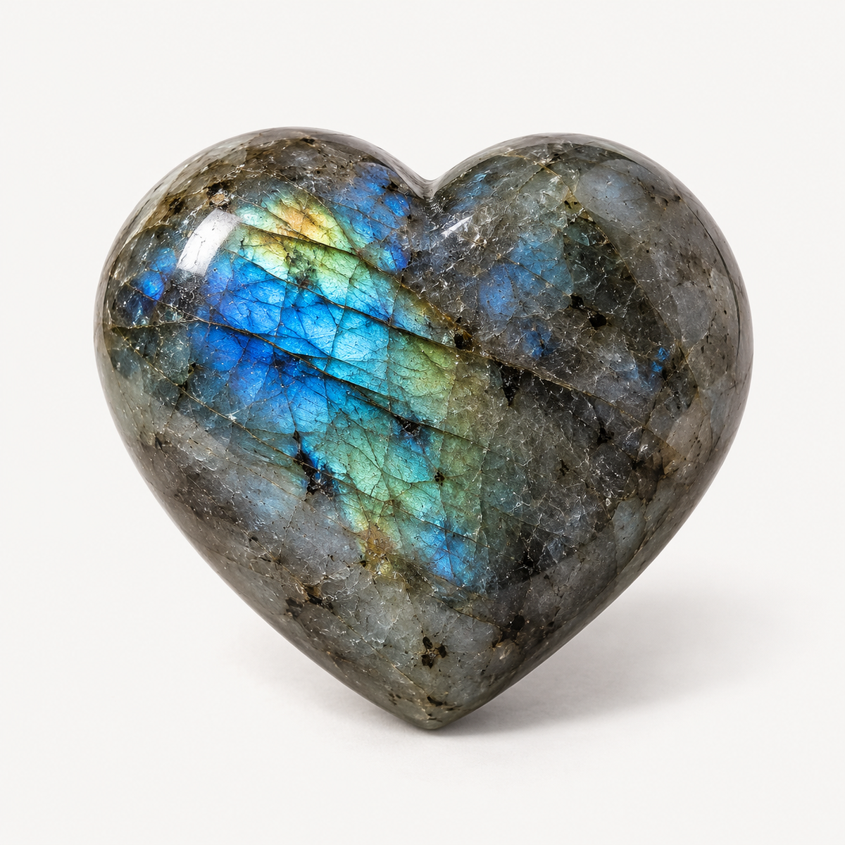Labradorite Heart Intuition • Transformation • Protection