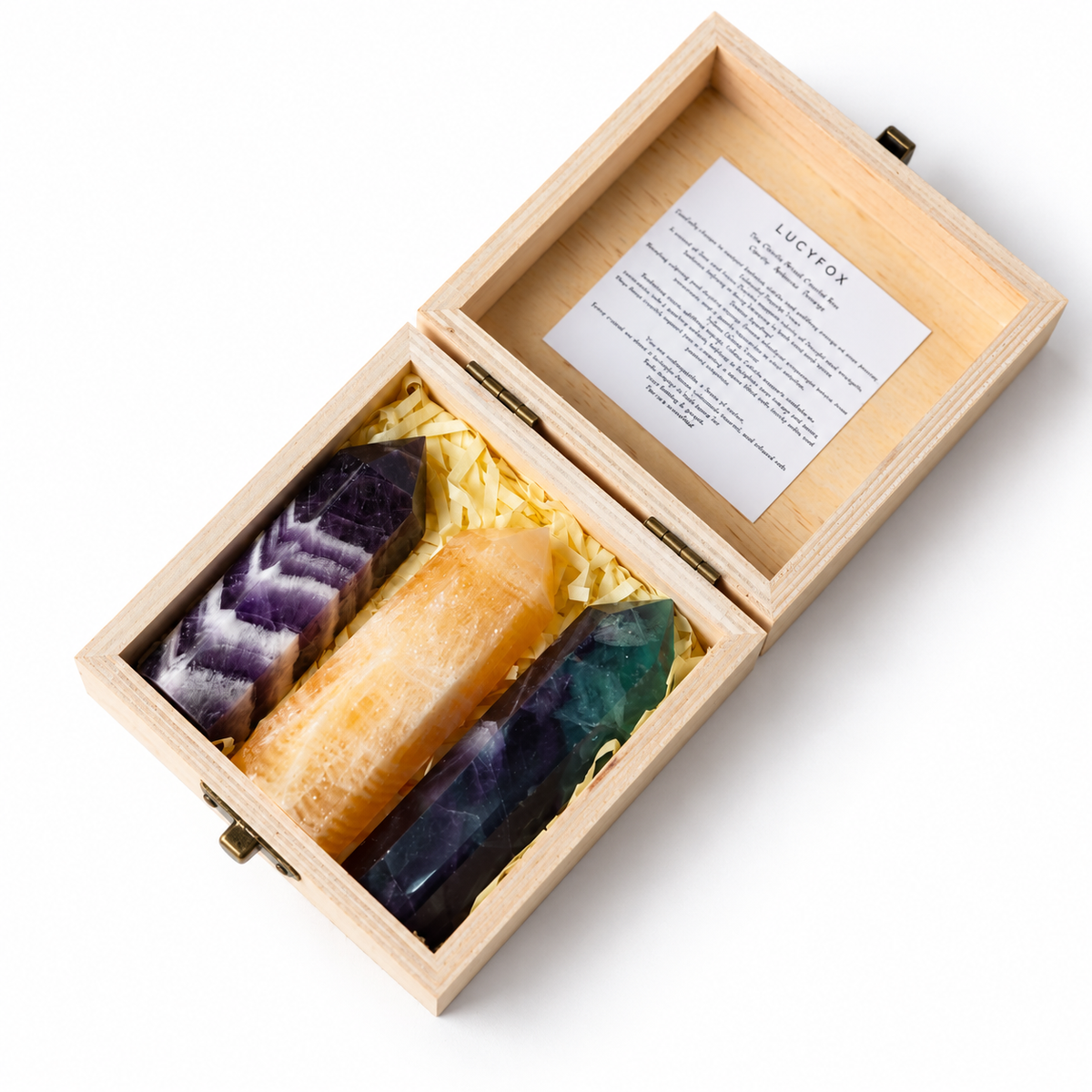 Clarity Ritual Crystal Tower Box Clarity • Balance • Energy