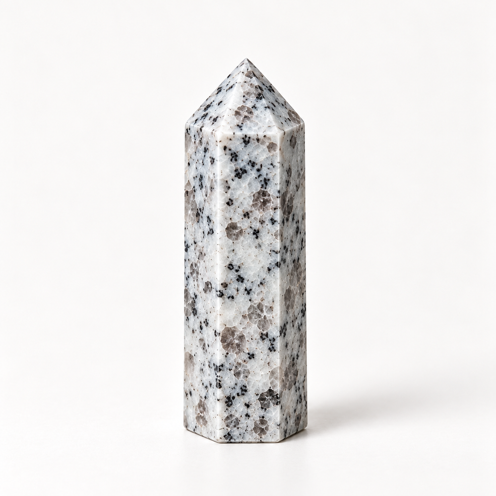 Kiwi Jasper Crystal Tower Nurture • Balance • Renewal