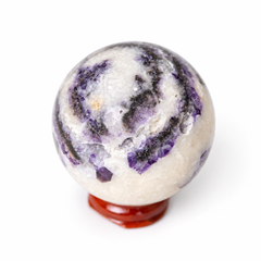 Zebra Fluorite Sphere Clarity · Balance · Focus