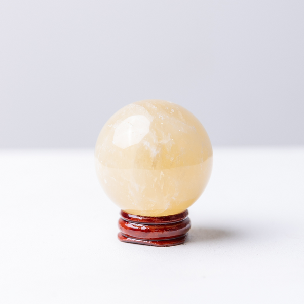 Yellow Calcite Sphere