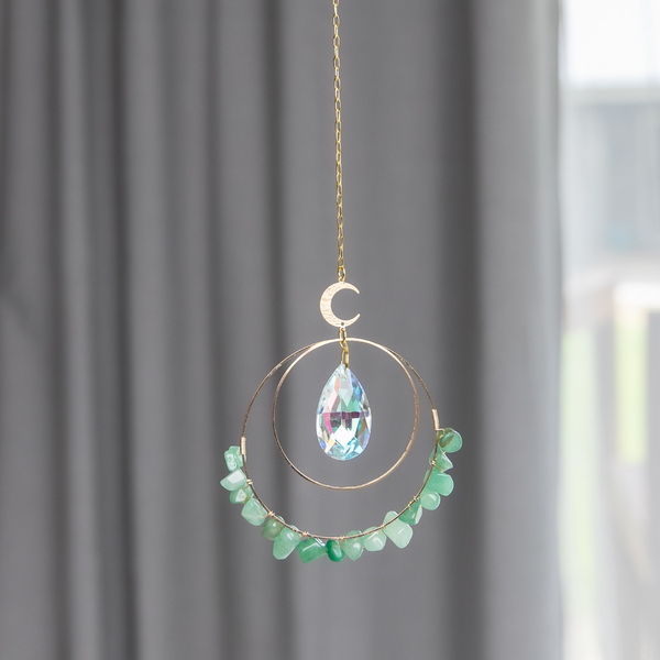 Aurora Suncatchers Green Aventurine Balance & Harmony