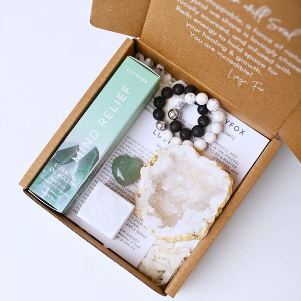 Headache · Migraine · Motion Sickness Relief · Sacred Intention Gift Box