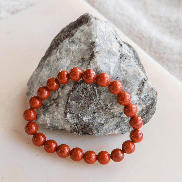Bodhi Red Jasper Bead Bracelet Grounding & Stability
