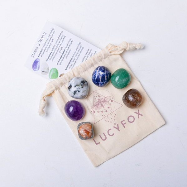 Stress & Worry Tumble Crystals Collection