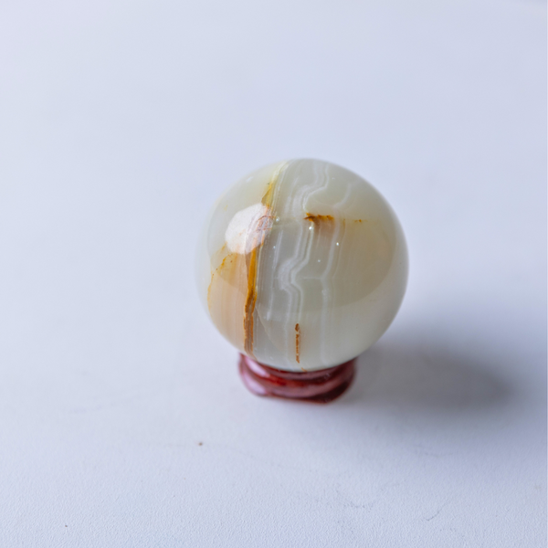 Afghan Jade Sphere Spiritual Support • Heart Energy • Inner Harmony