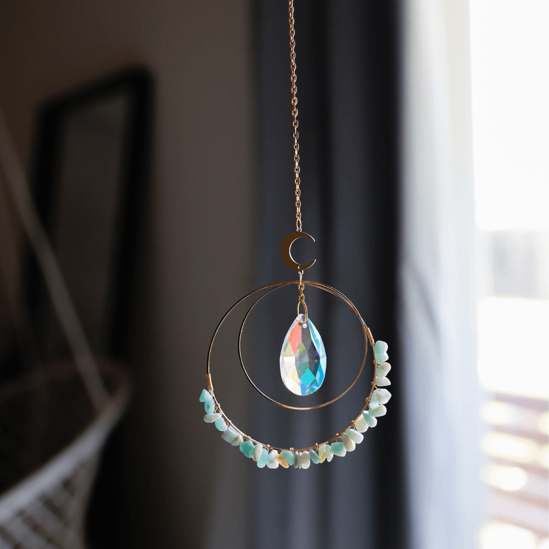 Ultimate Serenity Aurora Crystal Suncatcher Bundle